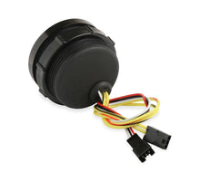Load image into Gallery viewer, Holley White Face 2-1/16&quot; Fuel Level Gauge-Holley logo 26-614W - Detail View
