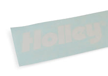 Load image into Gallery viewer, Holley White LS Fest Windshield Decal (24&quot; x 3.5&quot;) 36-403 - Back View