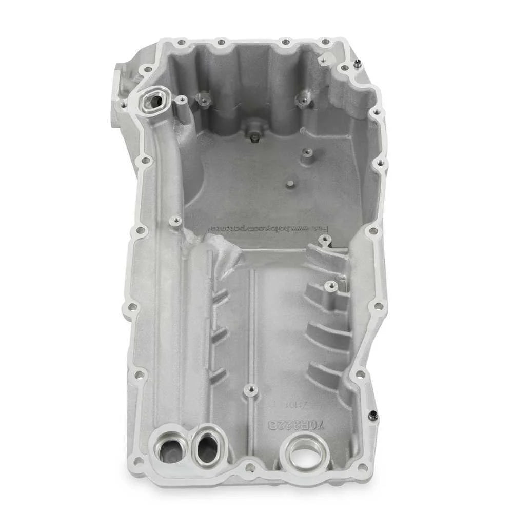Holley With Holley Swap Oil Pan and Pump Base Kit 20-320 - Side View