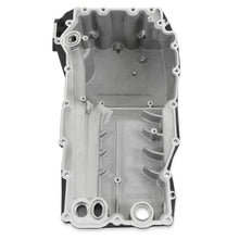 Load image into Gallery viewer, Holley With Holley Swap Oil Pan and Pump Base Kit Black 20-320BK - Side View