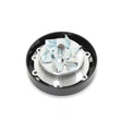 Load image into Gallery viewer, Holley With Holley Swap Oil Pan and Pump Base Kit Black 20-320BK - Back View