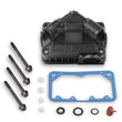 Load image into Gallery viewer, HolleyHard Core Gray Aluminum Center Hung "V" Bowl Kit - Primary134-71HB