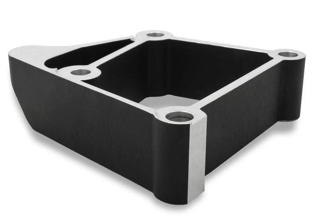 HolleyLS Accessory Drive Bracket - Installation Kit for Long Alignment21-3BK - Side View