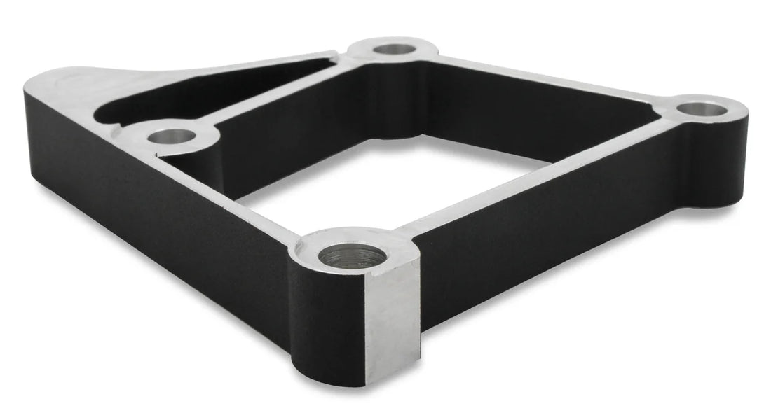 HolleyLS Accessory Drive Bracket - Installation Kit for Middle Alignment21-2BK - Side View