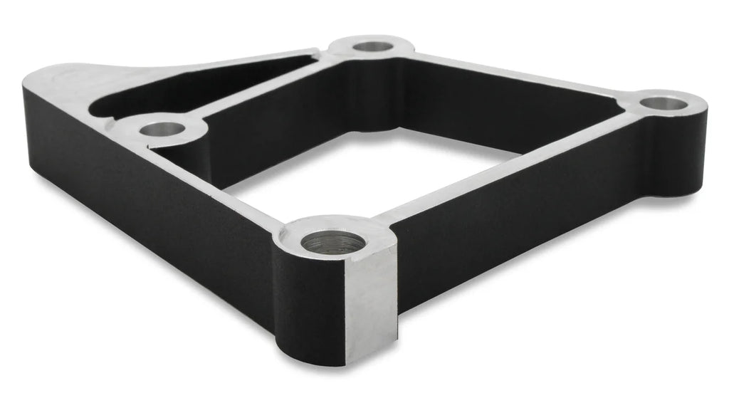 HolleyLS Accessory Drive Bracket - Installation Kit for Middle Alignment21-2BK - Side View