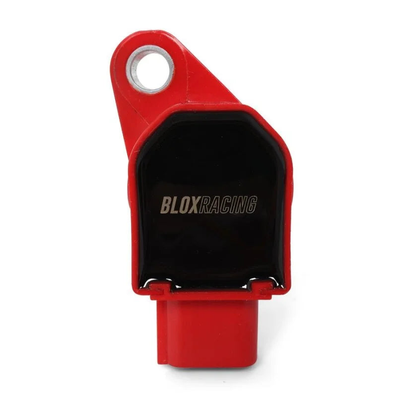 Honda K-Series Single Piece Coil Pack - Red - Side View