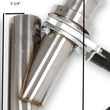 Load image into Gallery viewer, Hooker 2.5" electric cut-out "DUAL KIT" with remote 11051HKR - Side View
