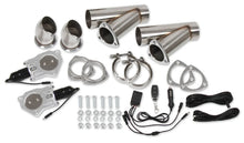 Load image into Gallery viewer, Hooker 2.5&quot; electric cut-out &quot;DUAL KIT&quot; with remote 11051HKR - Back View
