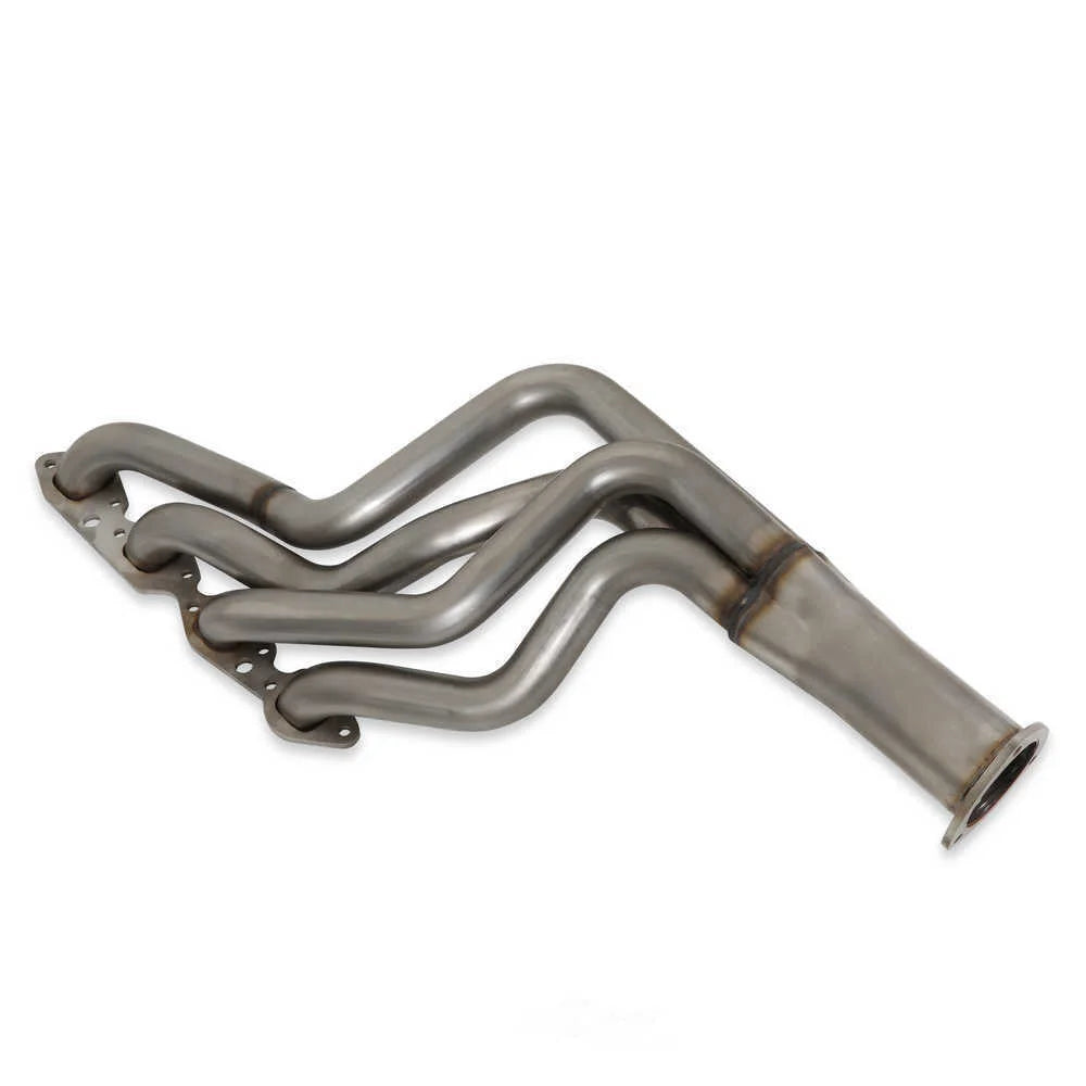 Hooker Competition Long Tube Headers - Stainless 2455-2HKR fits 1965-1974 Chevrolet / GMC - Back View