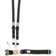 Load image into Gallery viewer, Hooker Harness 5-Pt Harness HANS Alum. LL USD Ratchet Adj Black 52110