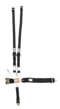 Load image into Gallery viewer, Hooker Harness 5-Pt Harness HANS Alum. LL USD Ratchet Adj Black 52110
