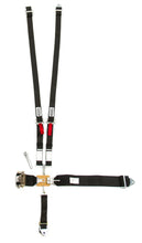 Load image into Gallery viewer, Hooker Harness 5-Pt Harness System Hans LL USD Ratchet Adj Black 52100