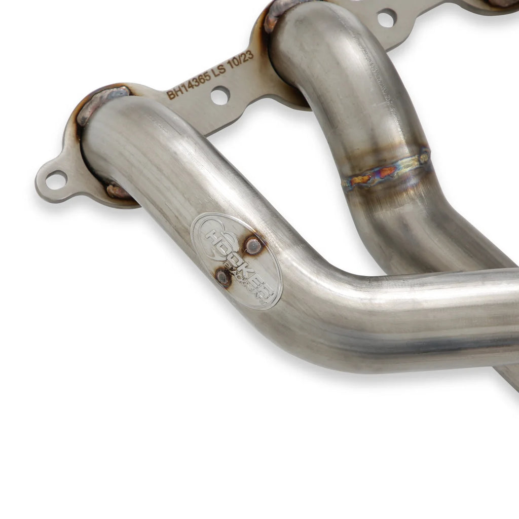 Hooker Hooker Blackheart Long Tube Header - Stainless LS Swap Header BH14365 - Side View