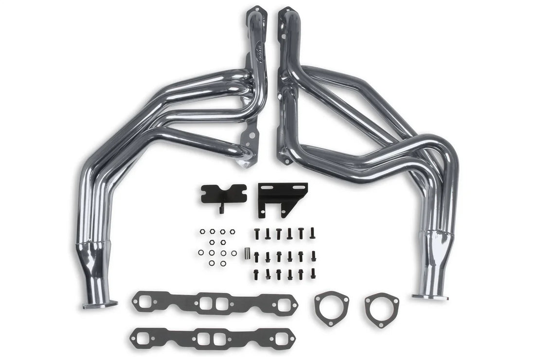 Hooker Hooker Competition Long Tube Headers - Ceramic Coated 2452-1HKR - Side View