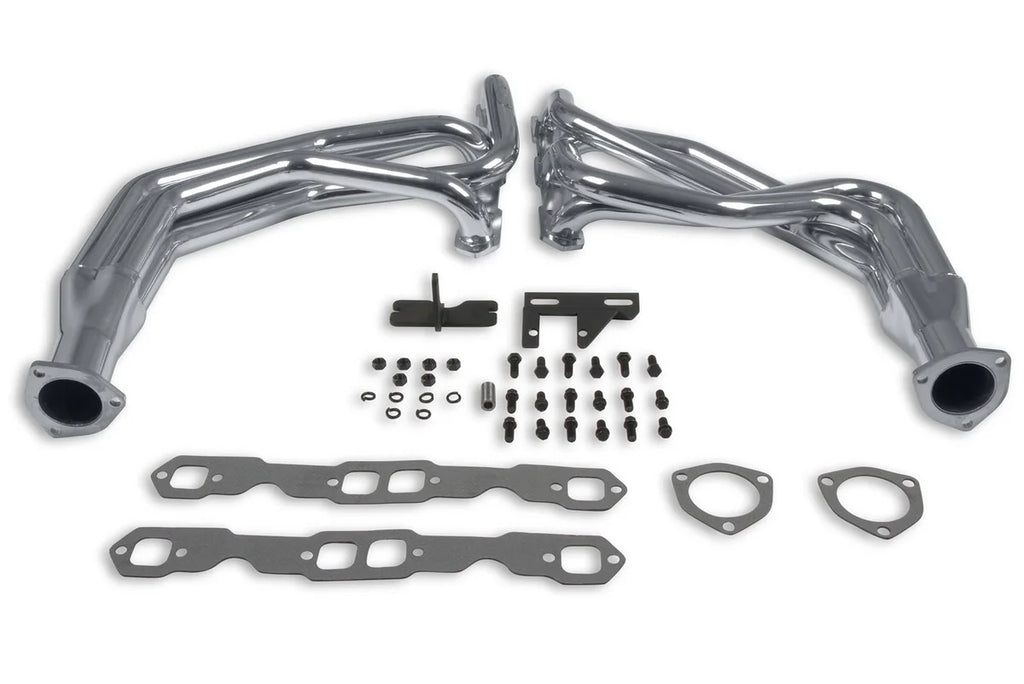 Hooker Hooker Competition Long Tube Headers - Ceramic Coated 2452-1HKR - Back View