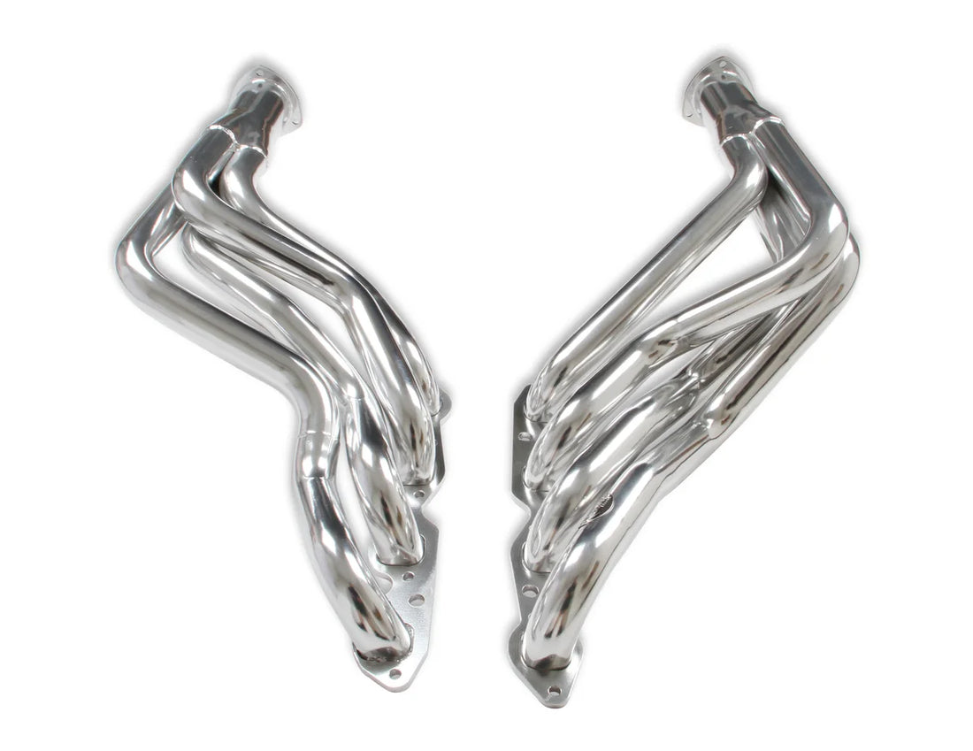 Hooker Hooker Competition Long Tube Headers - Ceramic Coated 2455-1HKR - Back View