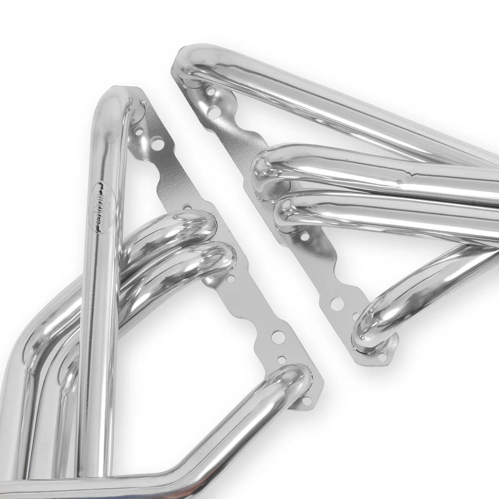 Hooker Hooker Competition Long Tube Headers - Ceramic Coated 2458-1HKR - Back View