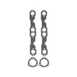 Load image into Gallery viewer, Hooker Hooker Competition Long Tube Headers - Stainless 2452-2HKR - Back View