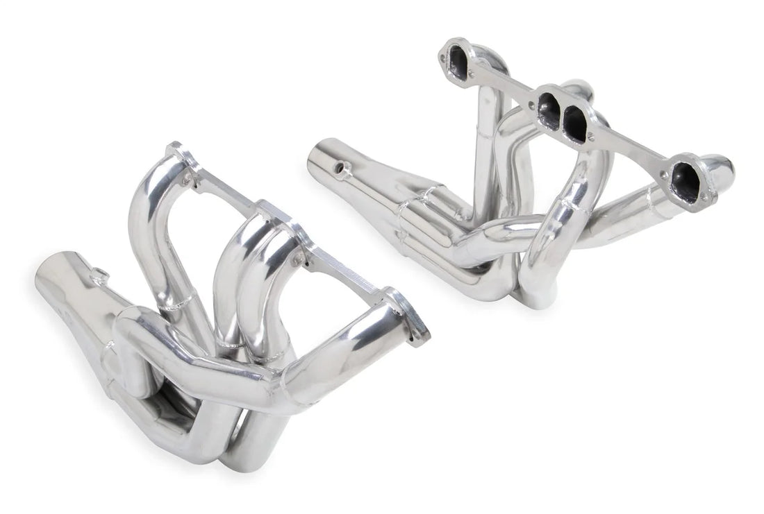 Hooker Hooker Long Tube Stepped Headers - Ceramic Coated 2109-1HKR - Side View