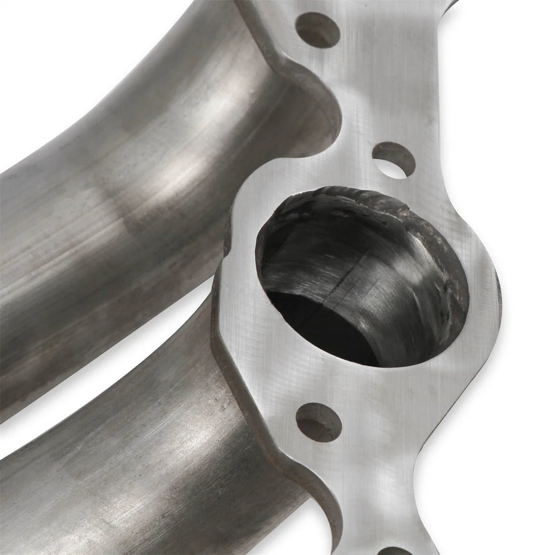 Hooker Hooker RacingHeart Big Block Chevy Swap Long Tube Headers Natural 304 Stainless 6234-2HKR - Back View