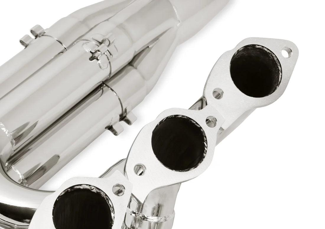 Hooker Hooker Racingheart 3-Step Dragster Headers - Chrome 2502-6HKR - Additional View 13