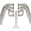 Load image into Gallery viewer, Hooker Hooker Racingheart 3-Step Dragster Headers - Polished 304 Stainless 2502-2HKR - Side View
