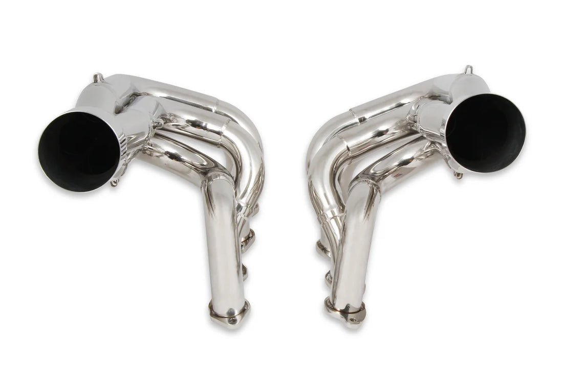Hooker Hooker Racingheart 3-Step Dragster Headers - Polished 304 Stainless 2502-2HKR - Additional View 6