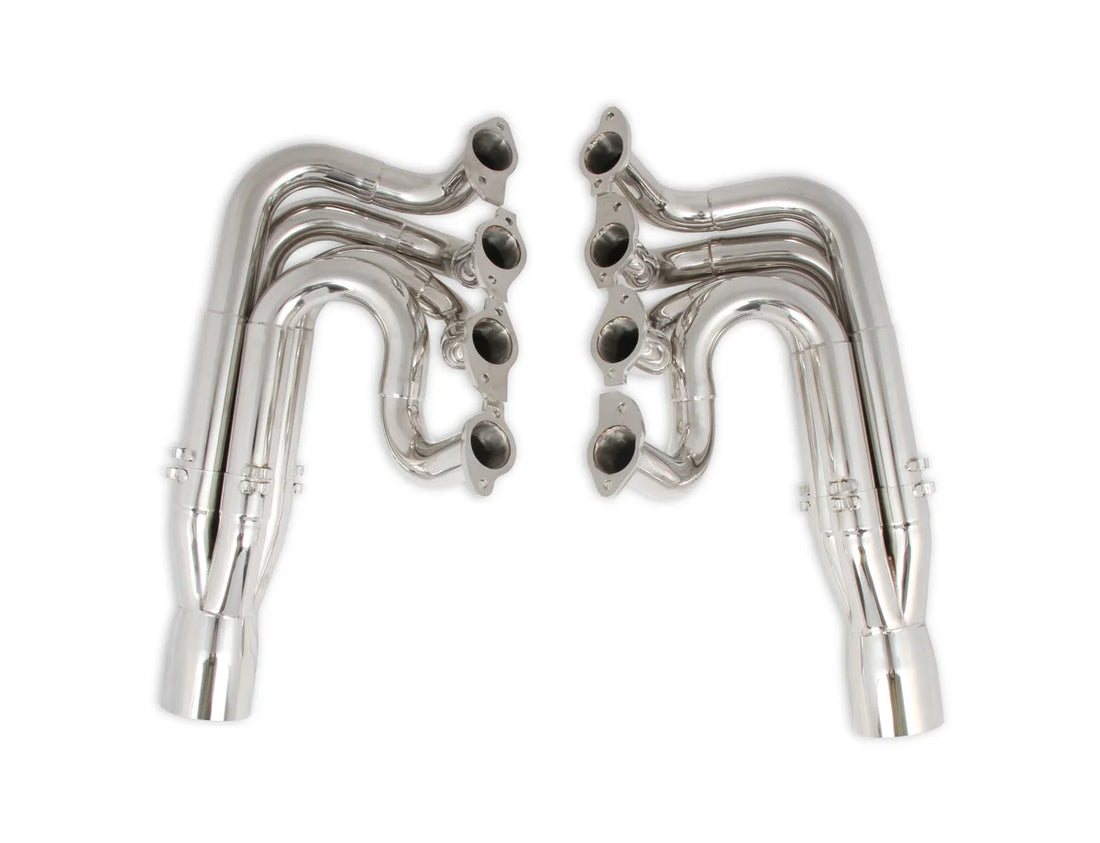 Hooker Hooker Racingheart 3-Step Dragster Headers - Polished 304 Stainless 2502-2HKR - Additional View 10