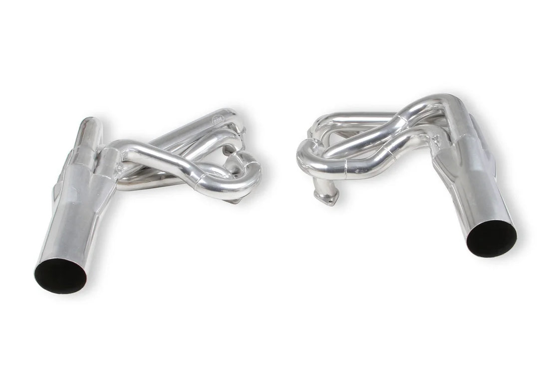Hooker Hooker Super Competition Long Tube Headers - Ceramic Coated 2401-1HKR - Back View