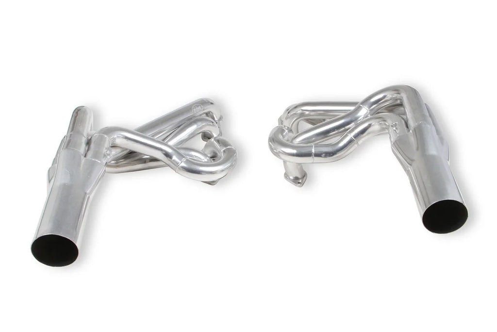 Hooker Hooker Super Competition Long Tube Headers - Ceramic Coated 2401-1HKR - Back View