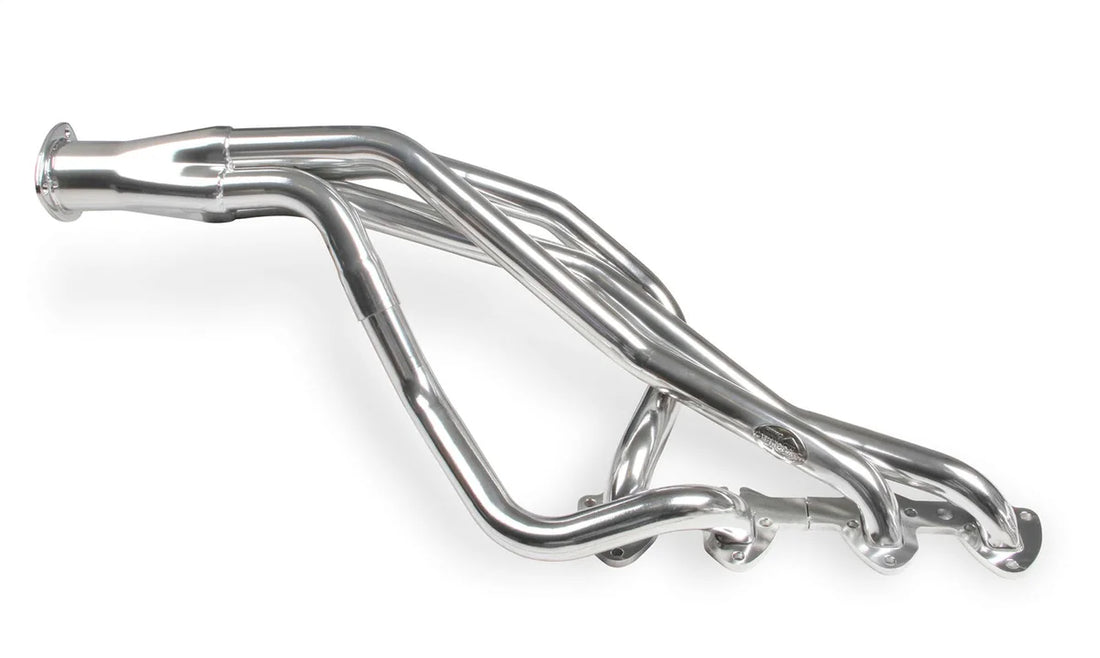 Hooker Hooker Super Competition Long Tube Headers - Ceramic Coated 6130-1HKR - Back View