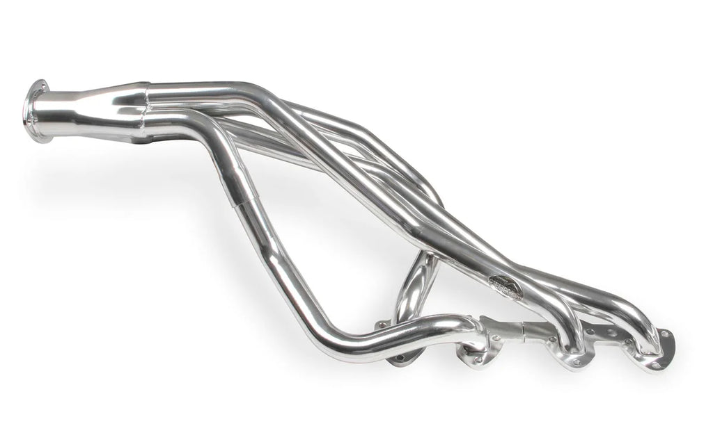 Hooker Hooker Super Competition Long Tube Headers - Ceramic Coated 6130-1HKR - Back View