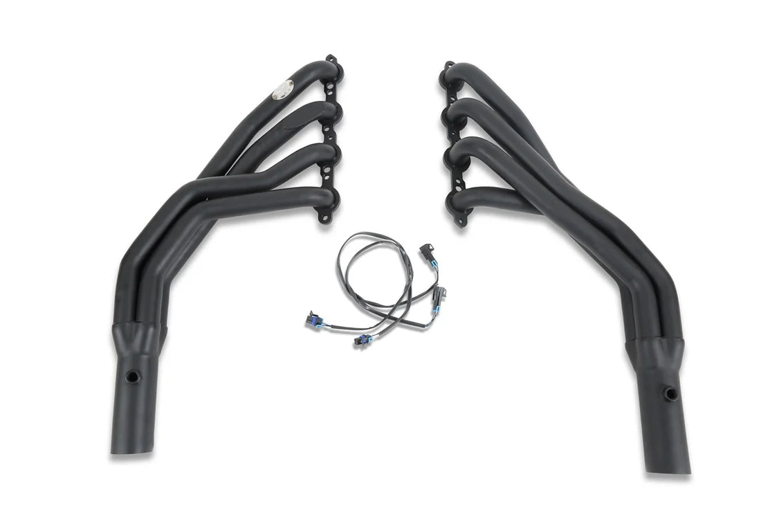 Hooker Hooker Super Competition Long Tube Headers - Painted 2292HKR - Back View