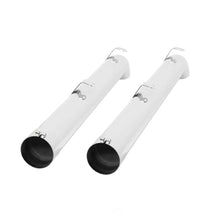 Load image into Gallery viewer, Hooker Sidemount Header Side Tube Metallic Ceramic Coating 50735-1HKR fits 1963-1974 Chevrolet Corvette - Back View