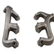 Load image into Gallery viewer, Hooker Small Block Chevy Universal Exhaust Manifolds, 2.5" Collector, Natural Finish 8525HKR - Back View