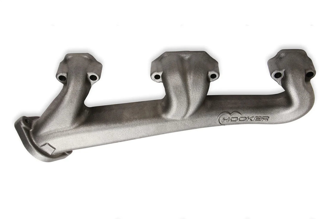 Hooker Small Block Chevy Universal Exhaust Manifolds, 2.5" Collector, Natural Finish 8525HKR - Additional View 5