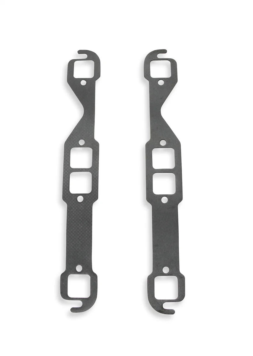 Hooker Small Block Chevy Universal Exhaust Manifolds, 2.5" Collector, Natural Finish 8525HKR - Additional View 9