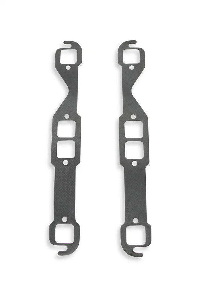 Hooker Small Block Chevy Universal Exhaust Manifolds, 2.5" Collector, Natural Finish 8525HKR - Additional View 9