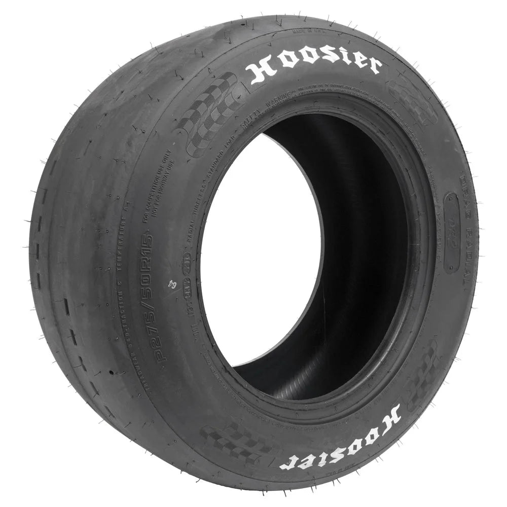 Hoosier Racing Tires P255/50R-16 DOT Drag Radial Tire 17325DR2