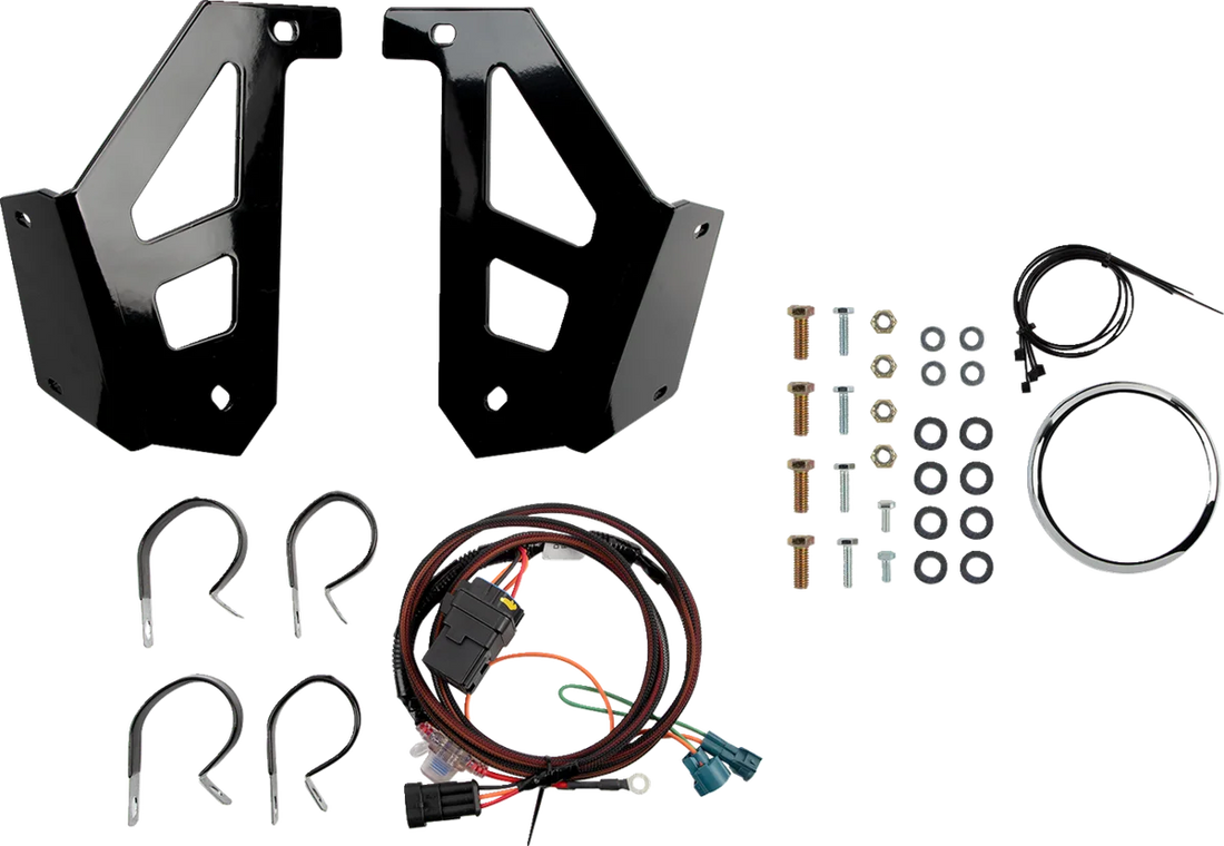 Hoppe Industries Audio Mini - Honda Pioneer 1000 HPEL-0114A - Side View