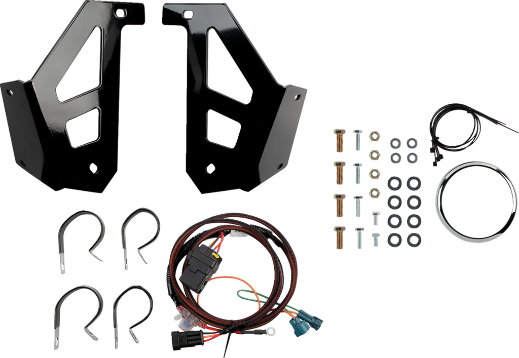Hoppe Industries Audio Mini - Honda Pioneer 1000 HPEL-0114A - Side View