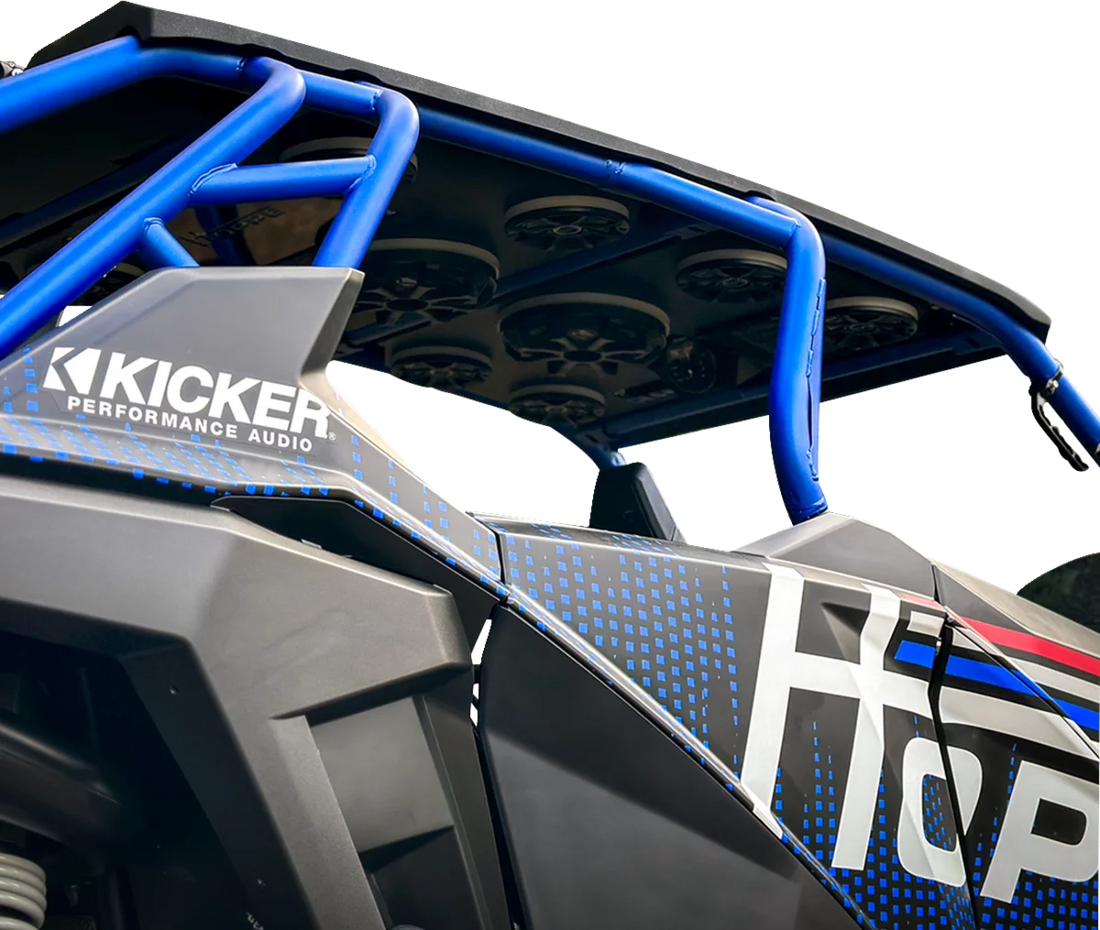 Hoppe Industries Audio Shade - 4 Speakers - 1 Subwoofer - RZR HPKT-0110 - Side View