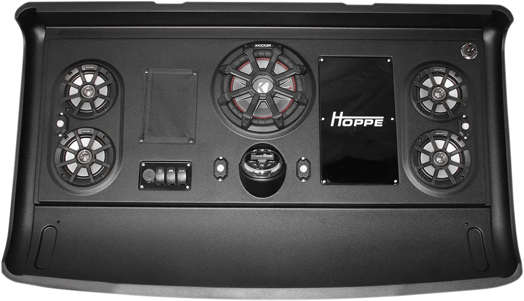Hoppe Industries Audio Shade - 8 Speakers - 1 Subwoofer - Talon HPKT-0106 - Side View