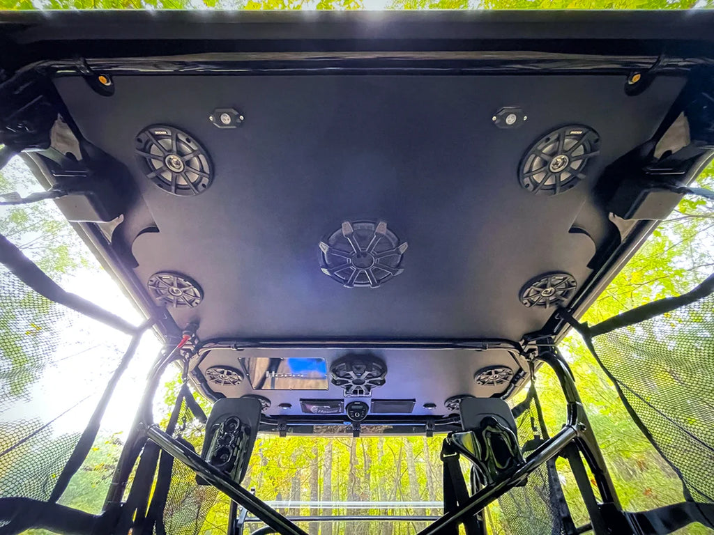 Hoppe Industries Audio Shade - 8 Speakers - 2 Subwoofer HPKT-0103 - Installation View
