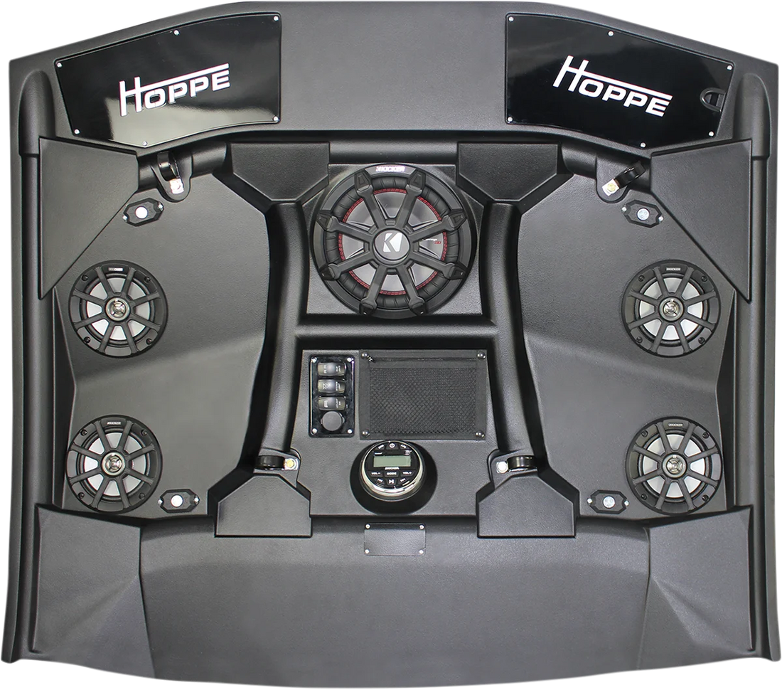 Hoppe Industries Audio Shade with 8 Speakers 1 Subwoofer - Can-Am X3 HPKT-0085 - Additional View 5