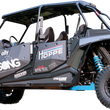 Load image into Gallery viewer, Hoppe Industries Audio Shade with 8 Speakers 2 Subwoofer - Polaris HPKT-0083 - Side View