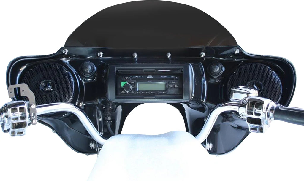 Hoppe Industries Sport Stereo Fairing - Handlebar Control - Road King HPKT-0037A - Main Product View