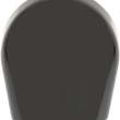 Load image into Gallery viewer, Horn Cover - Black - Harley Davidson DragSpecialties 14-0512GB - Main Product View