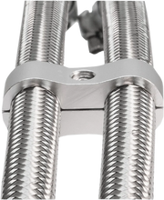 Load image into Gallery viewer, Hose Separator - Black - 3/8&quot; Jagg Oil Coolers 22-JHS06-BK - Side View