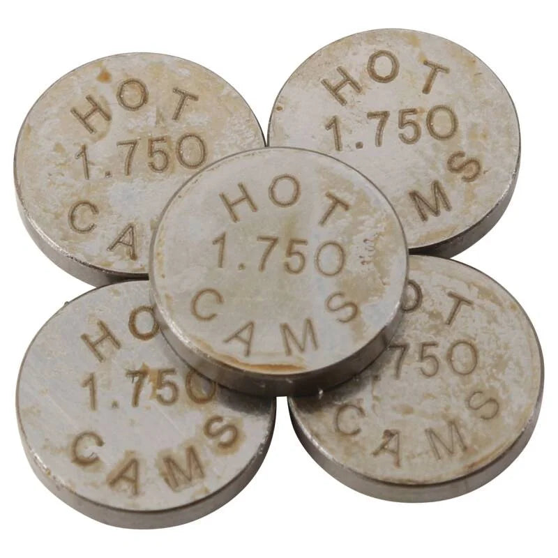 Hot Cams 04-08 400 DVX/02-16 CRF 450 R 1.750mm Shim Kit - 5 Pack - Side View